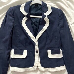 Ellen Tracy Navy Blazer